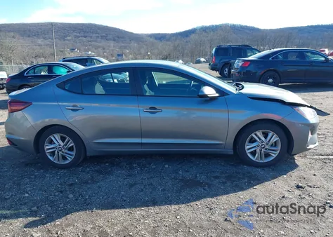 2019 Hyundai Elantra Sel из США, поврежденный, VIN KMHD84LF5KU793594